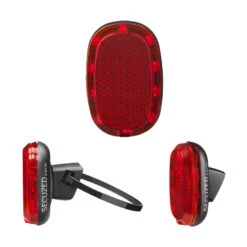 Busch + Müller Rücklicht E-Bike, SECUZED, DC 5-15V, Schutzblech/Sattelstütze/Streben Montage, 333ALDC, He8