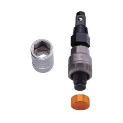 IceToolz Werkzeug, Kurbelabzieher, Octalink & ISIS Drive, Inkl. 14/15 Mm Nuss, Innensechskant 8 Mm, Adapter