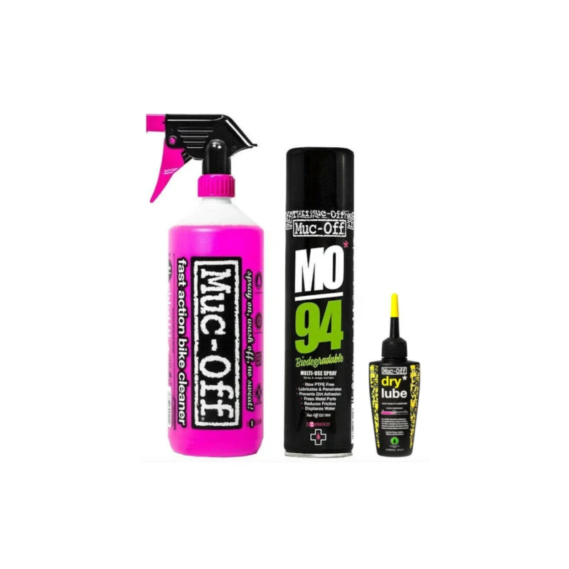 Muc-Off "Wash, Protect And Dry Lube" Kit 1 Muc-Off "Wash, Protect And Dry Lube" Kit