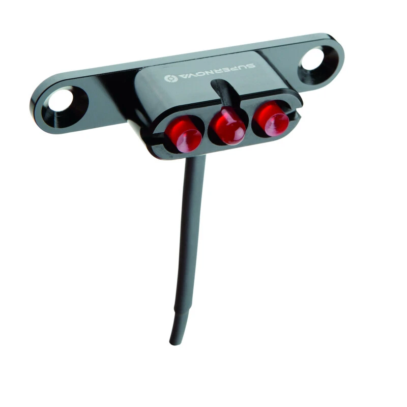 Supernova Rücklicht E3 Tail Light-FR, 6V Schwarz Kabelausgang Nach Unten, 950mm Kabel, 1 Supernova Rücklicht E3 Tail Light-FR, 6V Schwarz Kabelausgang Nach Unten, 950mm Kabel,