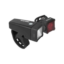 Trelock Beleuchtungs-Set LS 270 TORCH + LS 260 REAR SQUARELINE 4 LED