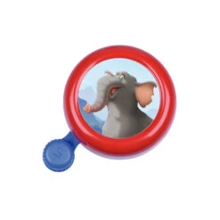 Widek Kinderglocke Animal Kingdom Stahl Lackiert In Rot Auf Einer Karte